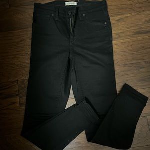 Madewell high Rise Skinny Jeans